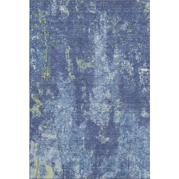 Addison Mayfield Blue AMF1389 - 8ft. Round Rug