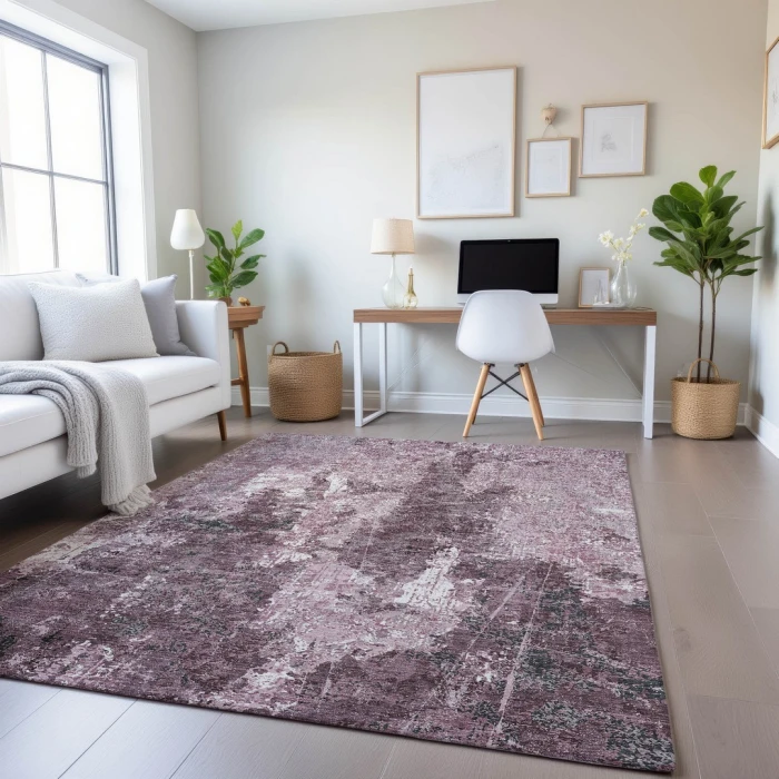 Addison Mayfield Pink AMF1389 9ft. x 12ft. Rect. Rug