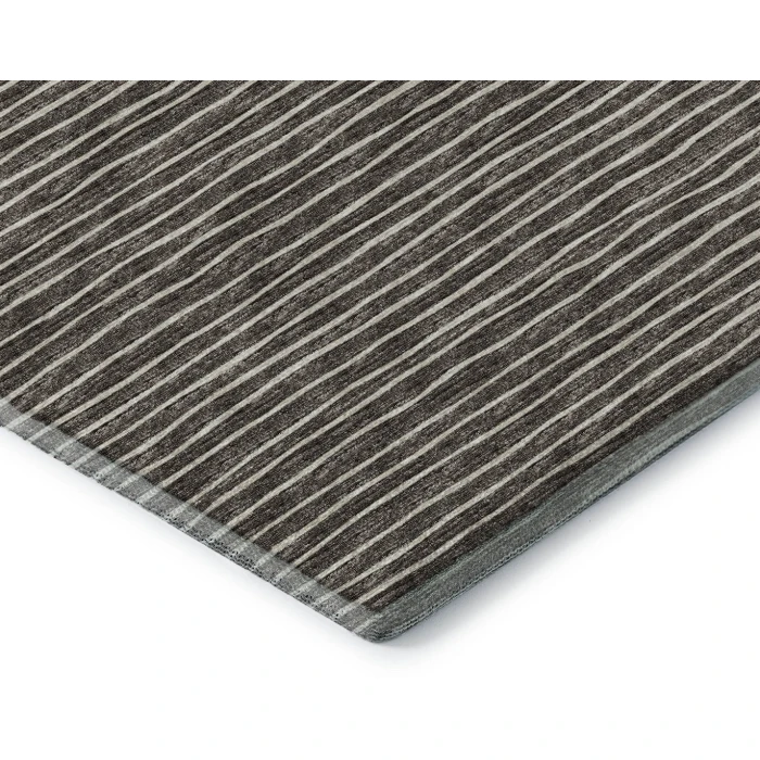 Addison Mayfield Brown AMF138 - 8ft. Round Rug