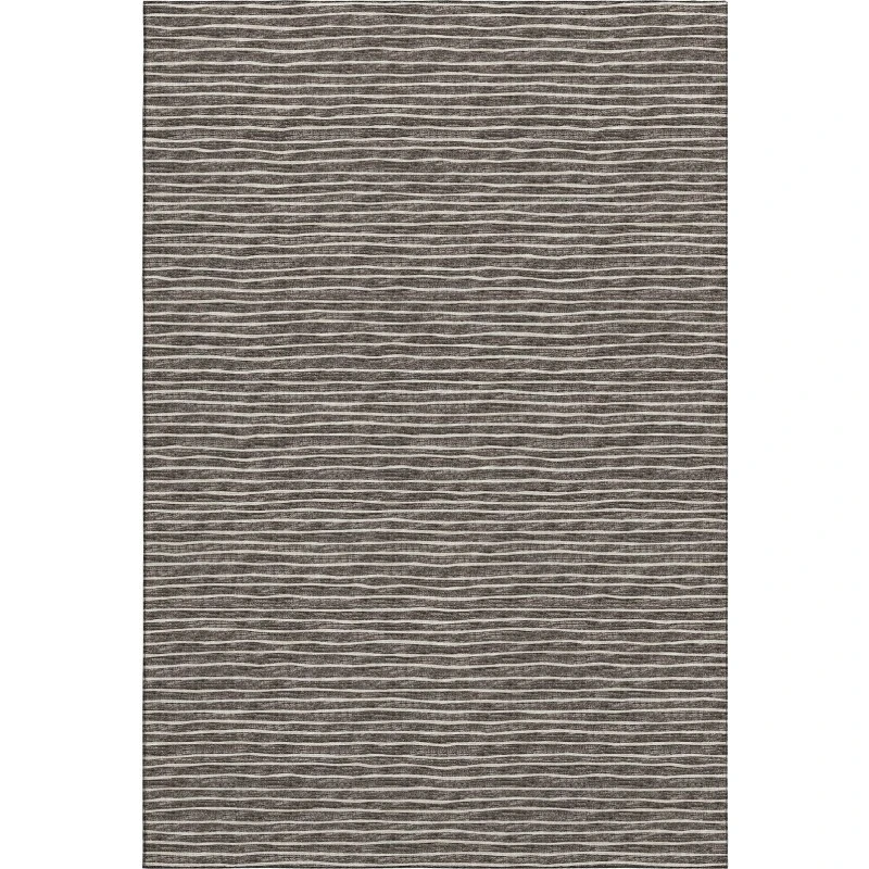 Addison Mayfield Brown AMF138 - 8ft. Round Rug
