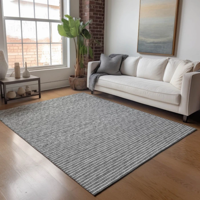 Addison Mayfield Gray AMF138 5ft. x 7ft. 6in. Rect. Rug
