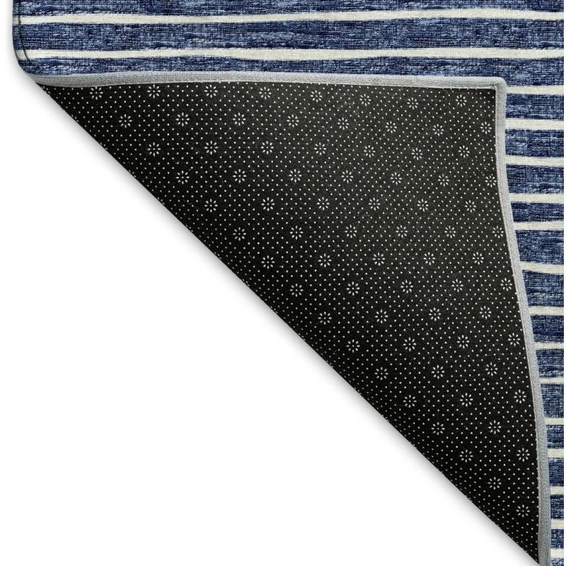 Addison Mayfield Blue AMF138 - 8ft. Round Rug