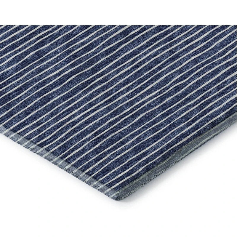 Addison Mayfield Blue AMF138 - 8ft. Round Rug