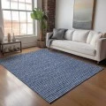 Addison Mayfield Blue AMF138 - 8ft. Round Rug