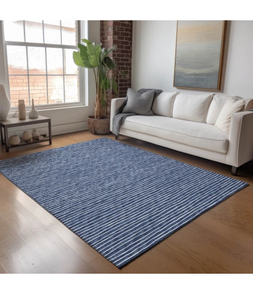 Addison Mayfield Blue AMF138 2ft. 3in. x 7ft. 6in. Rect. Rug