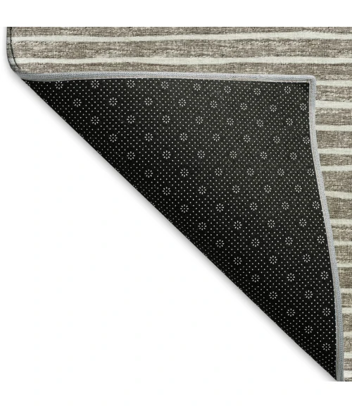 Addison Mayfield Brown AMF138 - 8ft. Round Rug