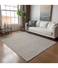 Addison Mayfield Brown AMF138 - 8ft. Round Rug