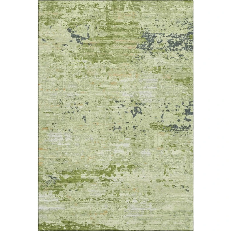 Addison Mayfield Green AMF1393 - 8ft. Round Rug