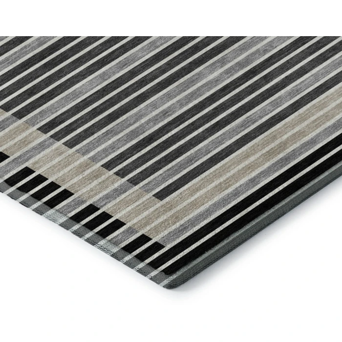 Addison Mayfield Black AMF1398 9ft. x 12ft. Rect. Rug