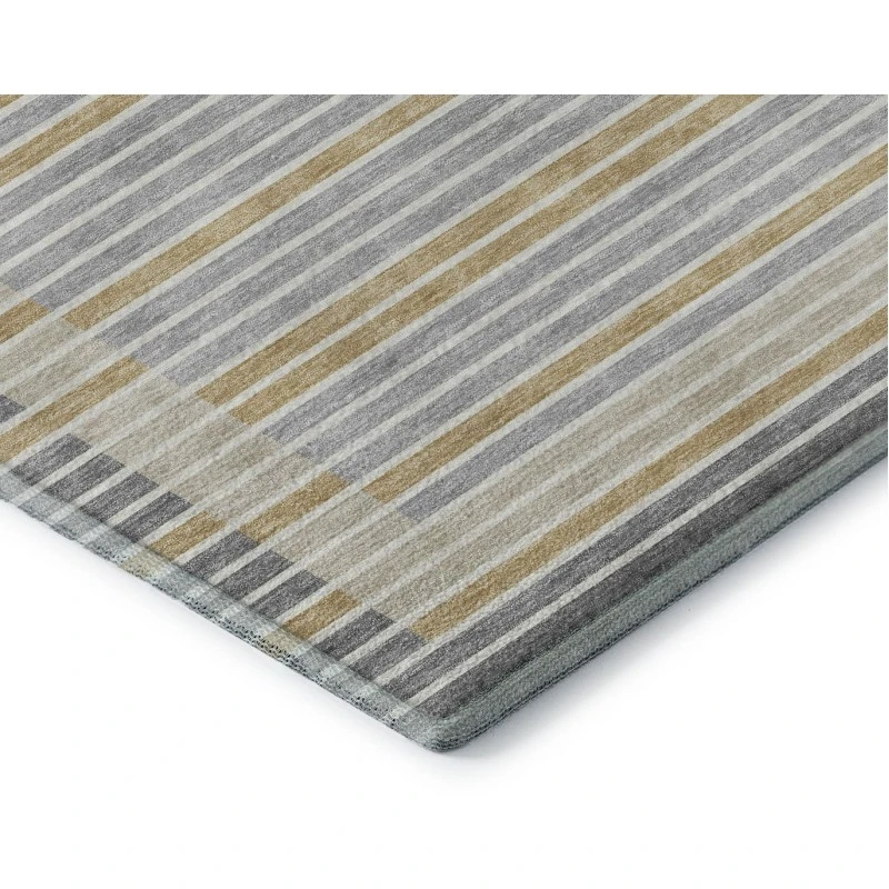 Addison Mayfield Gray AMF1398 - 8ft. Round Rug