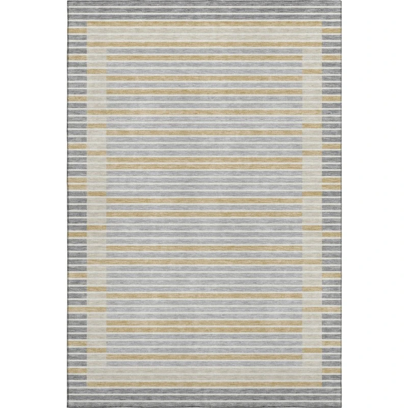 Addison Mayfield Gray AMF1398 - 8ft. Round Rug