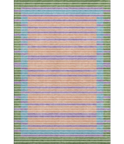 Addison Mayfield Green AMF1398 - 8ft. Round Rug