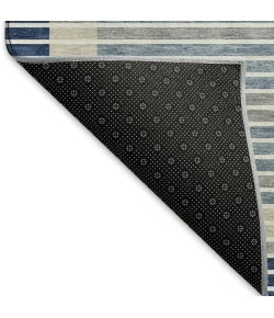 Addison Mayfield Blue AMF1398 - 8ft. Round Rug