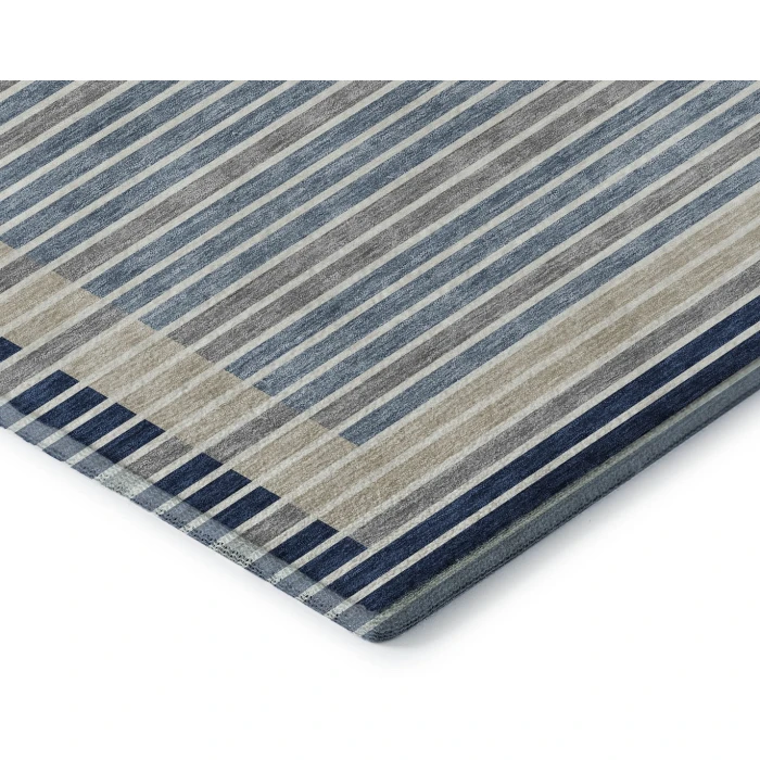 Addison Mayfield Blue AMF1398 2ft. 3in. x 7ft. 6in. Rect. Rug