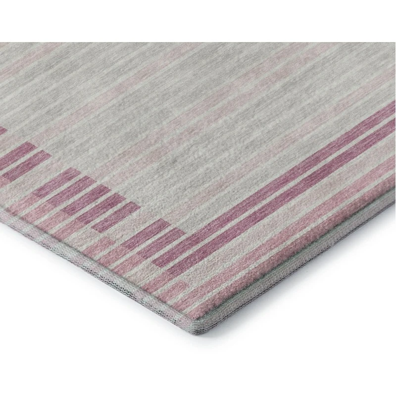 Addison Mayfield Pink AMF1398 - 8ft. Round Rug