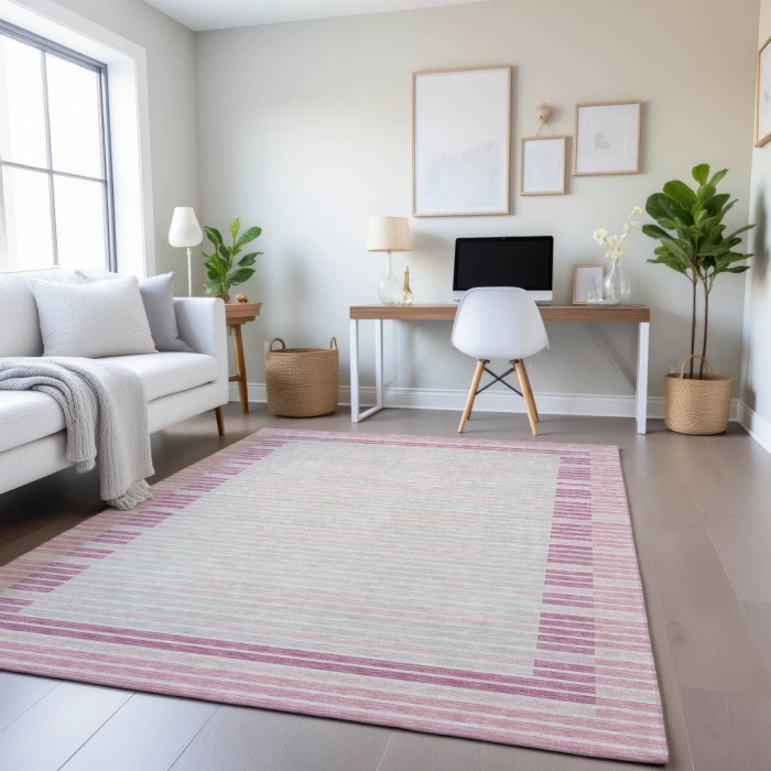 Addison Mayfield Pink AMF1398 9ft. x 12ft. Rect. Rug