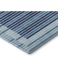 Addison Mayfield Blue AMF1398 - 8ft. Round Rug