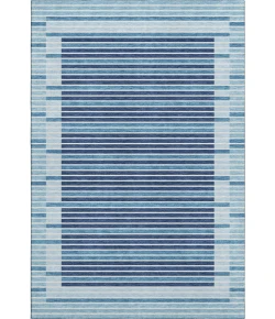 Addison Mayfield Blue AMF1398 - 8ft. Round Rug