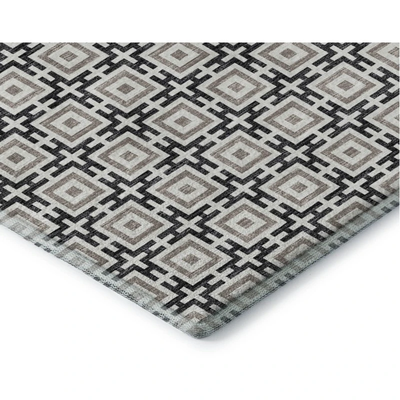 Addison Mayfield Black AMF139 - 8ft. Round Rug