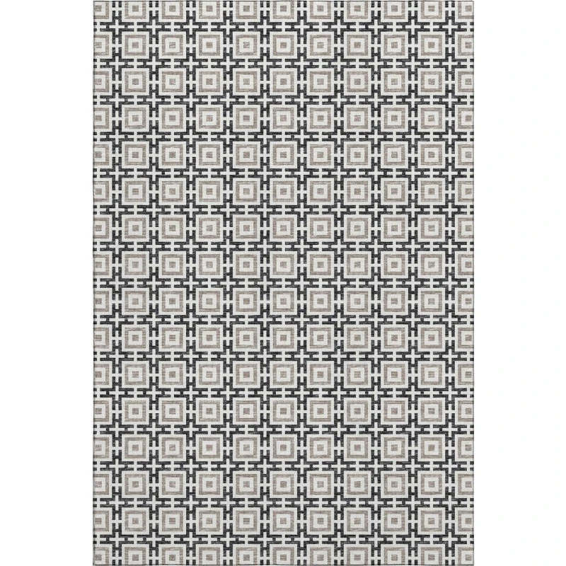 Addison Mayfield Black AMF139 - 8ft. Round Rug