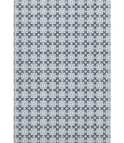Addison Mayfield Blue AMF139 - 8ft. Round Rug