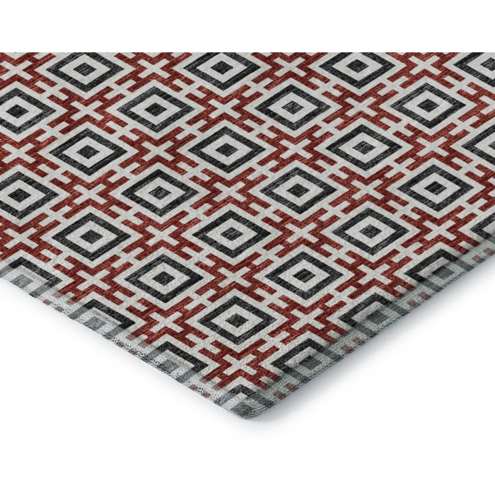 Addison Mayfield Red AMF139 5ft. x 7ft. 6in. Rect. Rug