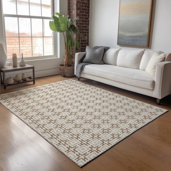 Addison Mayfield Brown AMF139 5ft. x 7ft. 6in. Rect. Rug
