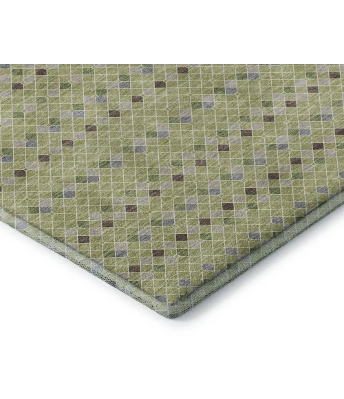 Addison Mayfield Green AMF1408 - 8ft. Round Rug