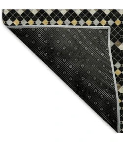 Addison Mayfield Black AMF1408 - 8ft. Round Rug