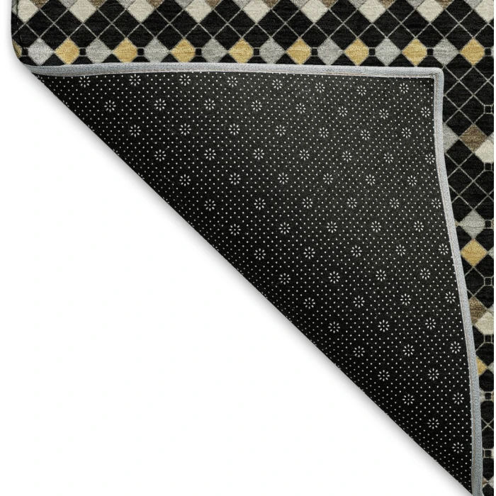 Addison Mayfield Black AMF1408 9ft. x 12ft. Rect. Rug