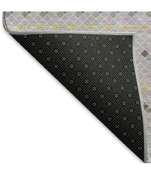 Addison Mayfield Purple AMF1408 5ft. x 7ft. 6in. Rect. Rug