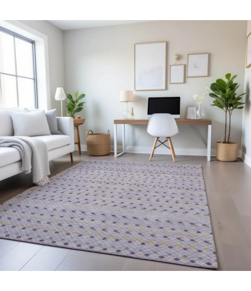 Addison Mayfield Purple AMF1408 5ft. x 7ft. 6in. Rect. Rug