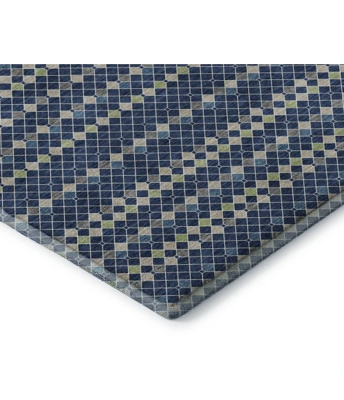 Addison Mayfield Blue AMF1408 2ft. 3in. x 7ft. 6in. Rect. Rug