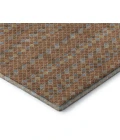 Addison Mayfield Orange AMF1408 - 8ft. Round Rug