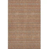 Addison Mayfield Orange AMF1408 - 8ft. Round Rug