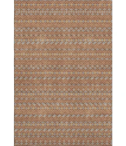 Addison Mayfield Orange AMF1408 - 8ft. Round Rug