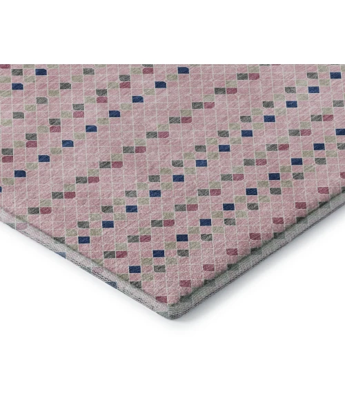Addison Mayfield Pink AMF1408 2ft. 3in. x 7ft. 6in. Rect. Rug