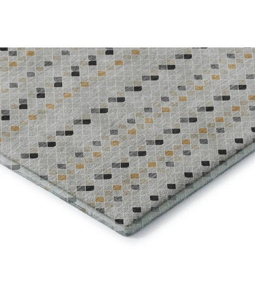 Addison Mayfield Gray AMF1408 - 8ft. Round Rug