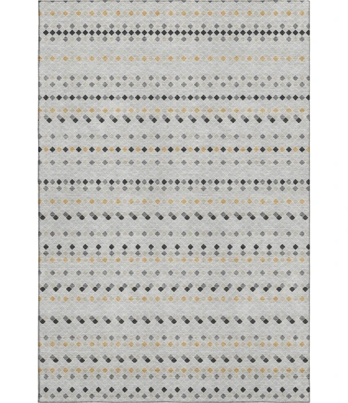 Addison Mayfield Gray AMF1408 - 8ft. Round Rug