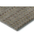 Addison Mayfield Brown AMF1408 - 8ft. Round Rug