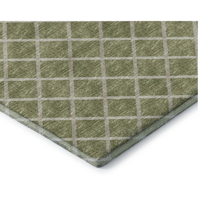 Addison Mayfield Green AMF140 - 8ft. Round Rug