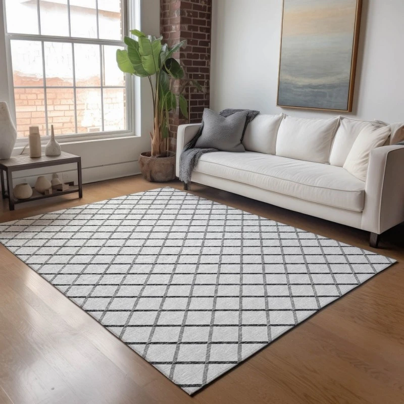 Addison Mayfield Gray AMF140 2ft. 3in. x 7ft. 6in. Rect. Rug