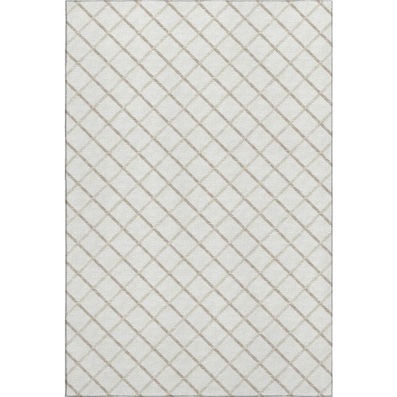 Addison Mayfield Ivory AMF140 - 8ft. Round Rug