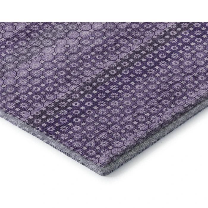 Addison Mayfield Purple AMF1419 5ft. x 7ft. 6in. Rect. Rug
