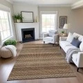 Addison Mayfield Orange AMF1419 - 8ft. Round Rug