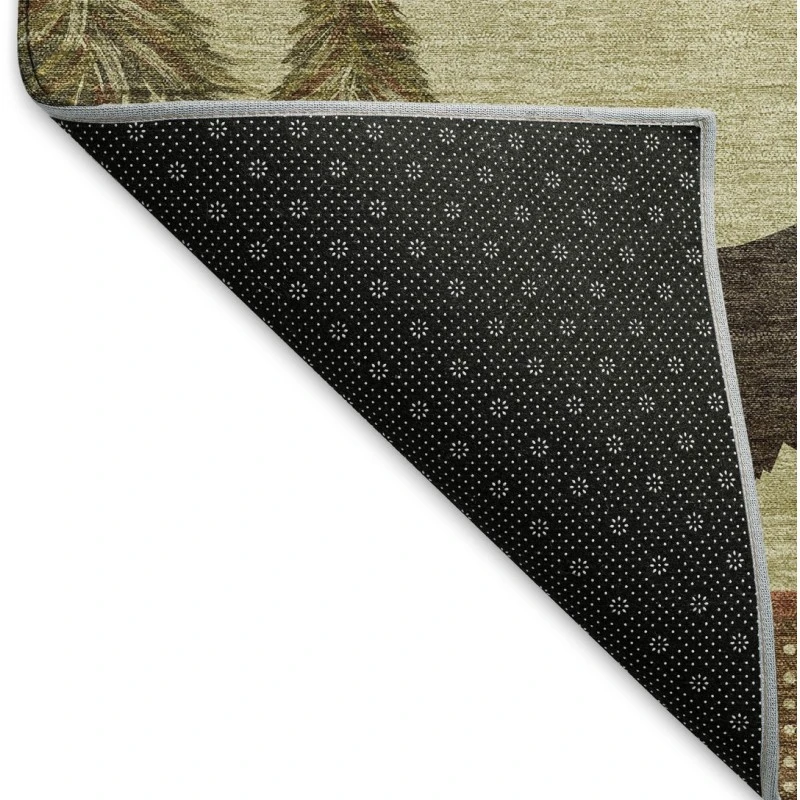Addison Mayfield Beige AMF141 - 8ft. Round Rug