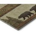 Addison Mayfield Beige AMF141 - 8ft. Round Rug