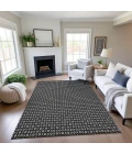 Addison Mayfield Black AMF1428 2ft. 3in. x 7ft. 6in. Rect. Rug