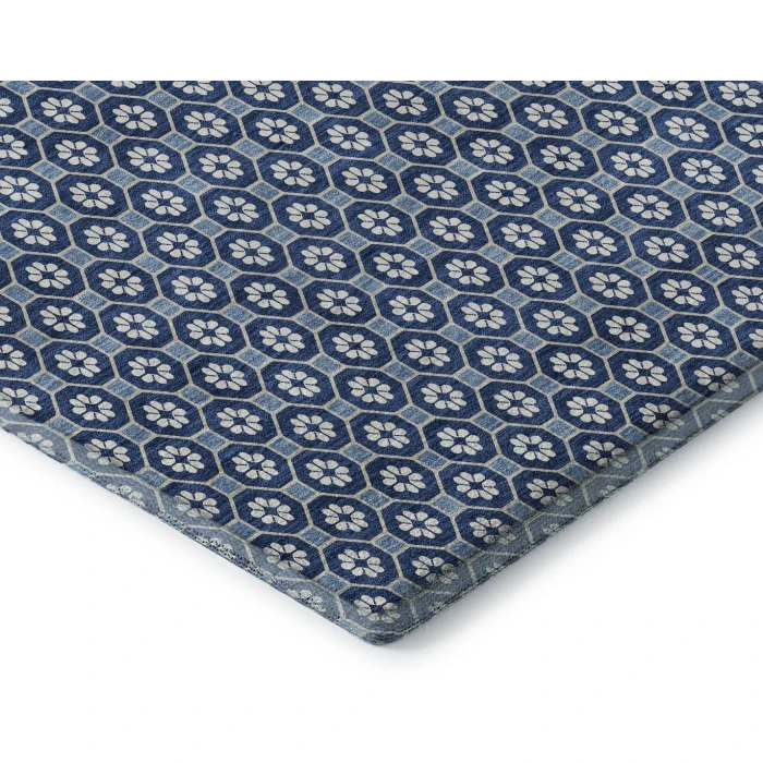 Addison Mayfield Blue AMF1428 2ft. 3in. x 7ft. 6in. Rect. Rug