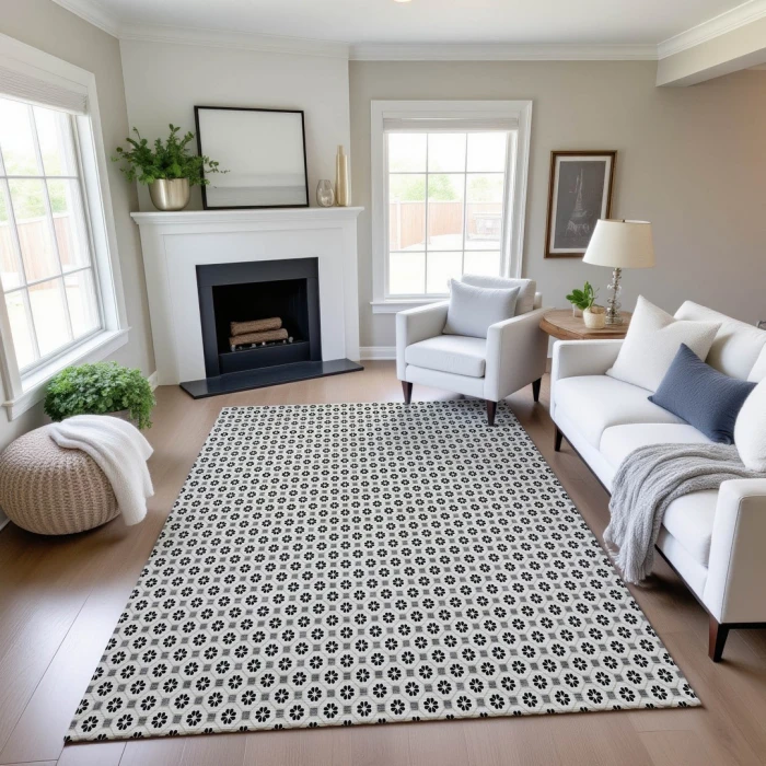Addison Mayfield Ivory AMF1428 2ft. 3in. x 7ft. 6in. Rect. Rug